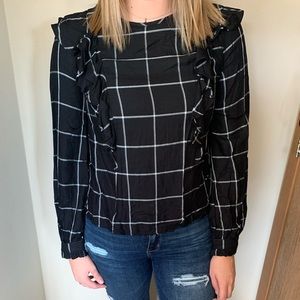 Checkered blouse